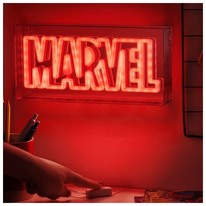 Paladone Lampada Neon Marvel Logo