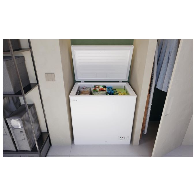 Candy CCHH200E Artico Congelatore a Pozzetto 196 L 84,5 cm Classe E 39 dB Funzione Artico Connesso colore Bianco