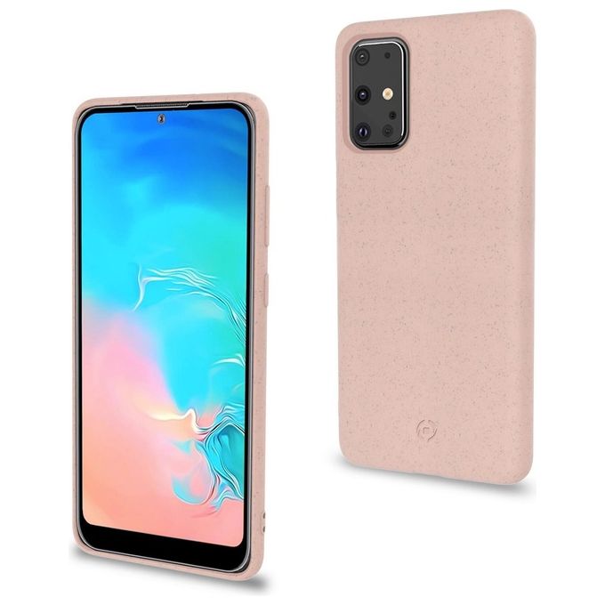 Celly Earth Cover per Samsung Galaxy s20+ Rosa