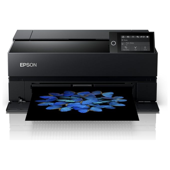 Epson C11CH38401 SureColor SC-P700 Stampante Fotografica a Getto d'Inchiostro A3+ 10 Colori Wi-Fi Display Touch colore Nero