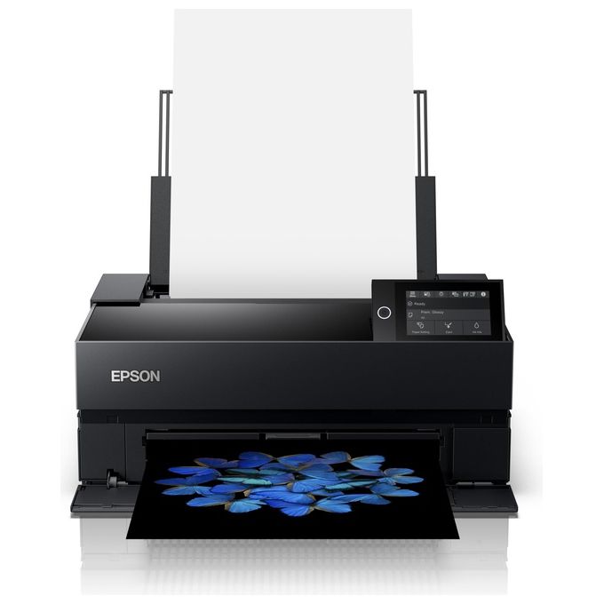 Epson C11CH38401 SureColor SC-P700 Stampante Fotografica a Getto d'Inchiostro A3+ 10 Colori Wi-Fi Display Touch colore Nero