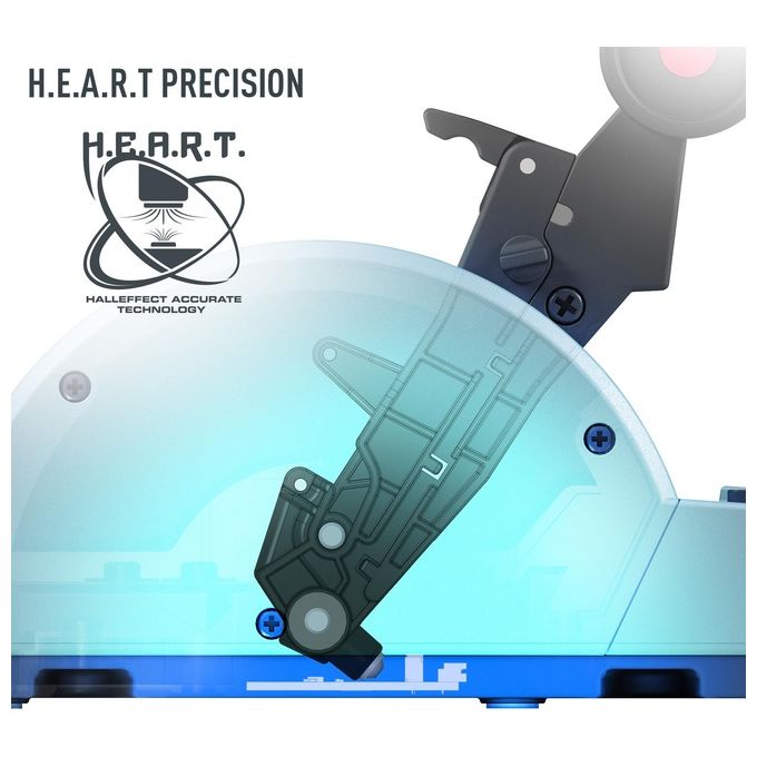 Thrustmaster 2960840 TCA Quadrant Airbus Edition Quadrante Manetta Simulatore di Volo PC Tecnologia H.E.A.R.T 16 bit colore Nero Blu