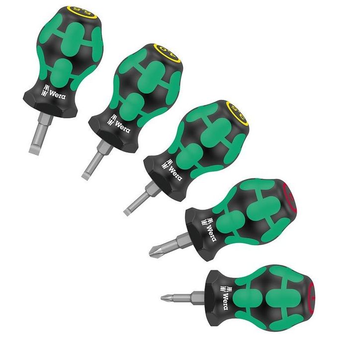 WERA Stubby kit 1 Set di cacciaviti
