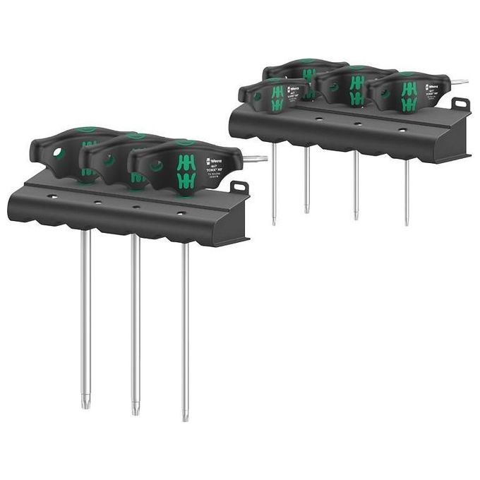 Wera Set cacciavite a croce 467-7 HF Set 1 T-handle Torx