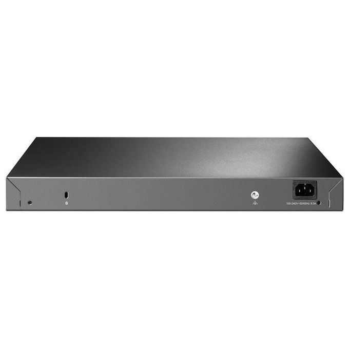 TP-Link TL-SG3428XPP-M2 Omada Switch Gestito L2+ 24 Porte 2.5GBase-T 4 Porte 10GE SFP+ PoE+ 500W Montaggio Rack 1U colore Nero