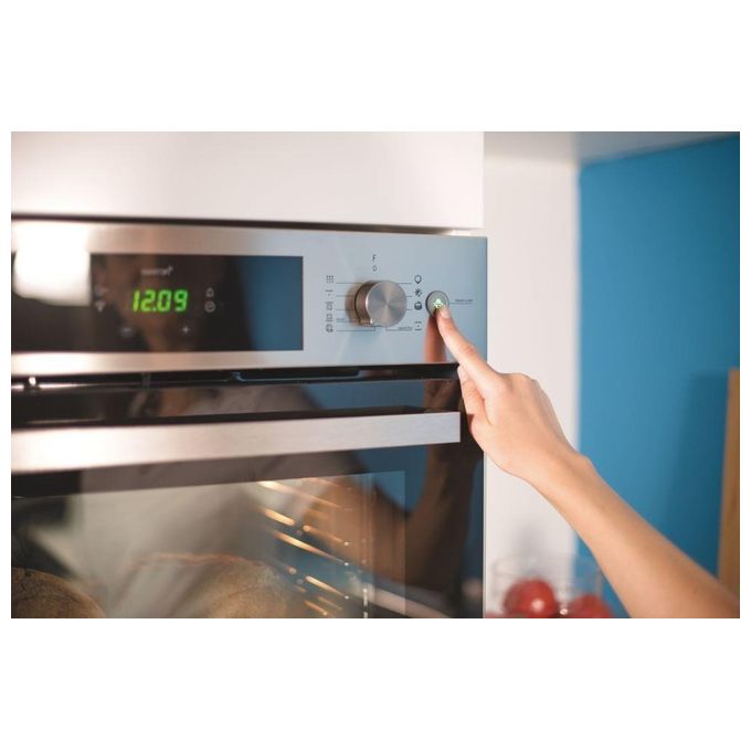 Candy FSCTX886 WIFI Smart Steam Forno da incasso Elettrico Multifunzione 70 L Classe A Pirolisi Vapore 3500W (59,5x59,5x56,8 cm) colore Inox