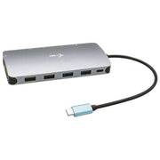I-tec C31NANODOCKPROPD Metal USB-C Nano 3x Display Docking Station Power Delivery 100 W 2x DisplayPort HDMI USB-C Ethernet Gigabit colore Grigio