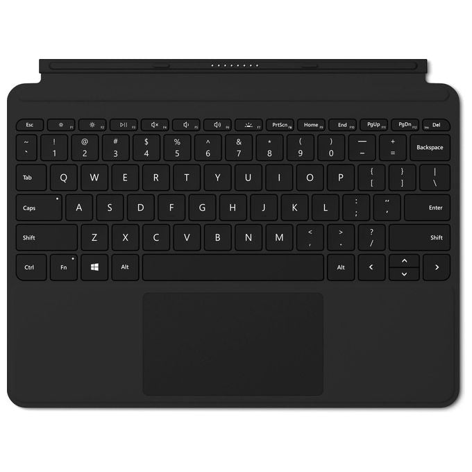 Microsoft Surface Go Type Cover Tastiera Italiana retroilluminata Nero