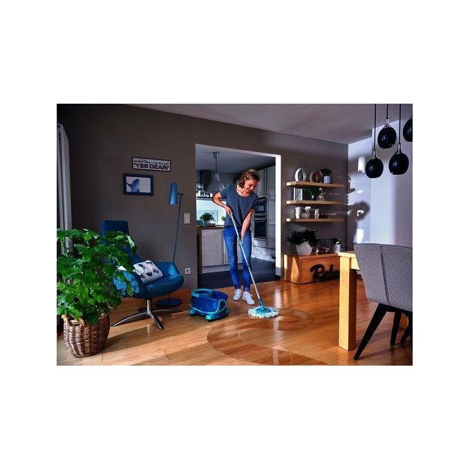 Leifheit Carrello per Wischsysteme Clean Twist Piedistallo per Pulizia Secchio