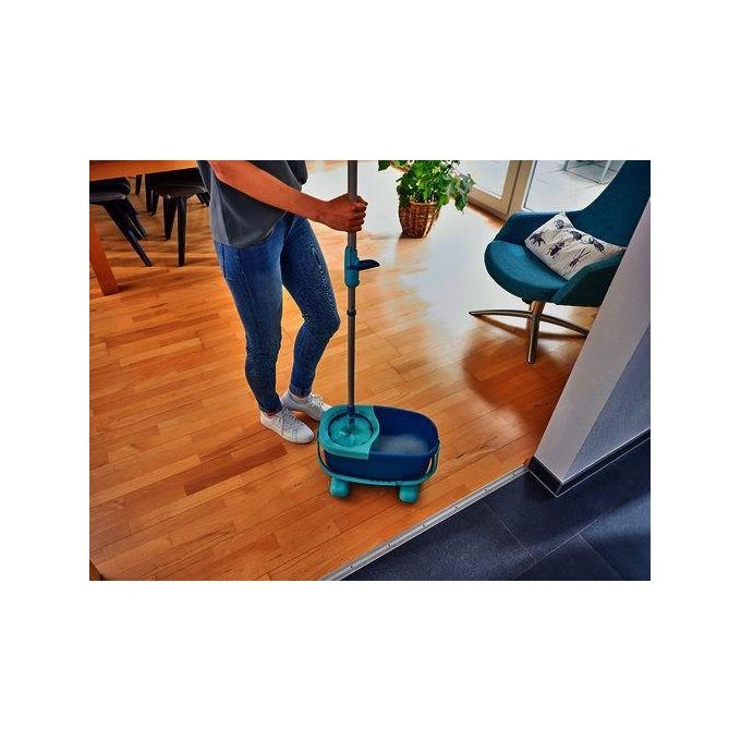 Leifheit Carrello per Wischsysteme Clean Twist Piedistallo per Pulizia Secchio