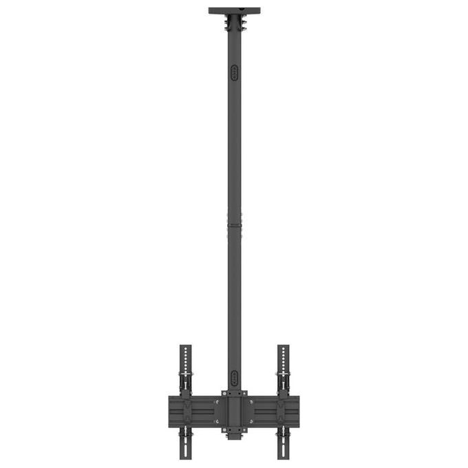 Multibrackets 8885 Pro Series M Ceiling Mount Pro MBC1U VESA 400 Supporto a Soffitto per Display Singolo con Gestione Cavi Integrata colore Nero