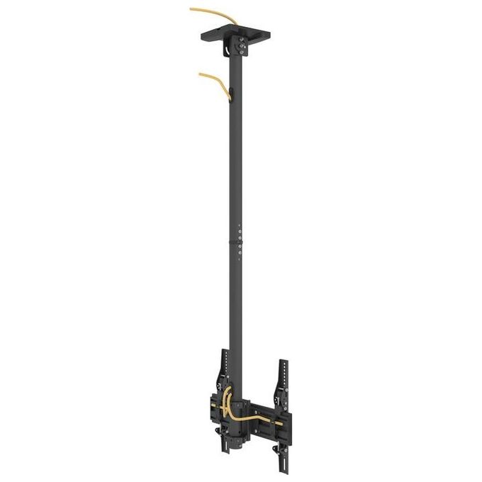 Multibrackets 8885 Pro Series M Ceiling Mount Pro MBC1U VESA 400 Supporto a Soffitto per Display Singolo con Gestione Cavi Integrata colore Nero