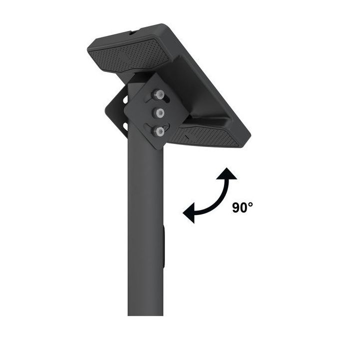 Multibrackets 8885 Pro Series M Ceiling Mount Pro MBC1U VESA 400 Supporto a Soffitto per Display Singolo con Gestione Cavi Integrata colore Nero