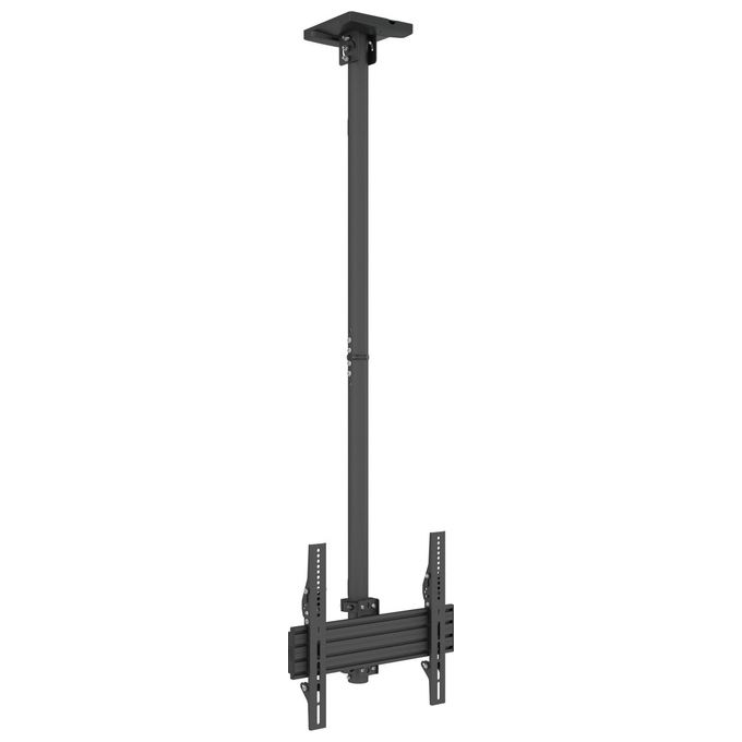 Multibrackets 8885 Pro Series M Ceiling Mount Pro MBC1U VESA 400 Supporto a Soffitto per Display Singolo con Gestione Cavi Integrata colore Nero