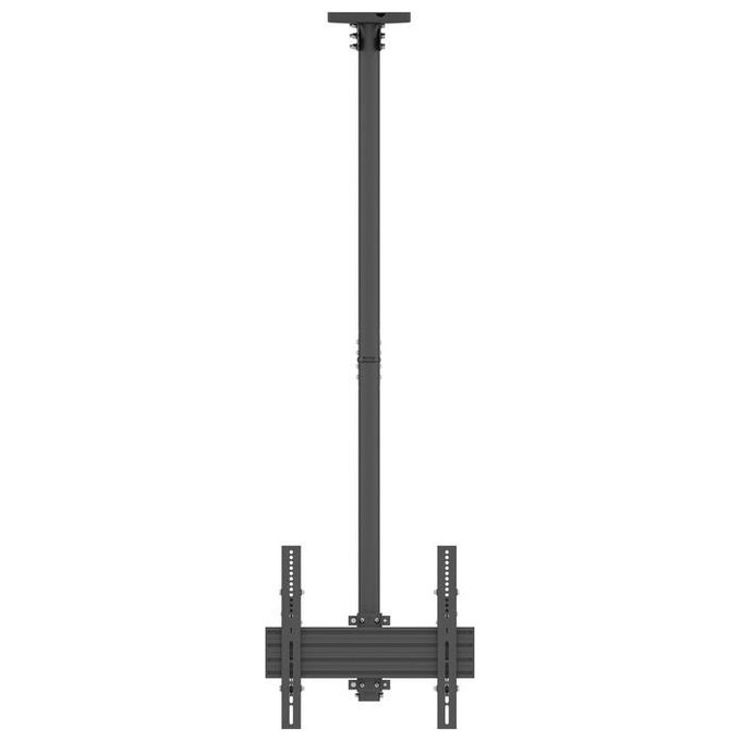 Multibrackets 8885 Pro Series M Ceiling Mount Pro MBC1U VESA 400 Supporto a Soffitto per Display Singolo con Gestione Cavi Integrata colore Nero
