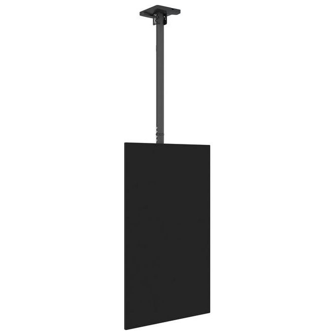 Multibrackets 8885 Pro Series M Ceiling Mount Pro MBC1U VESA 400 Supporto a Soffitto per Display Singolo con Gestione Cavi Integrata colore Nero