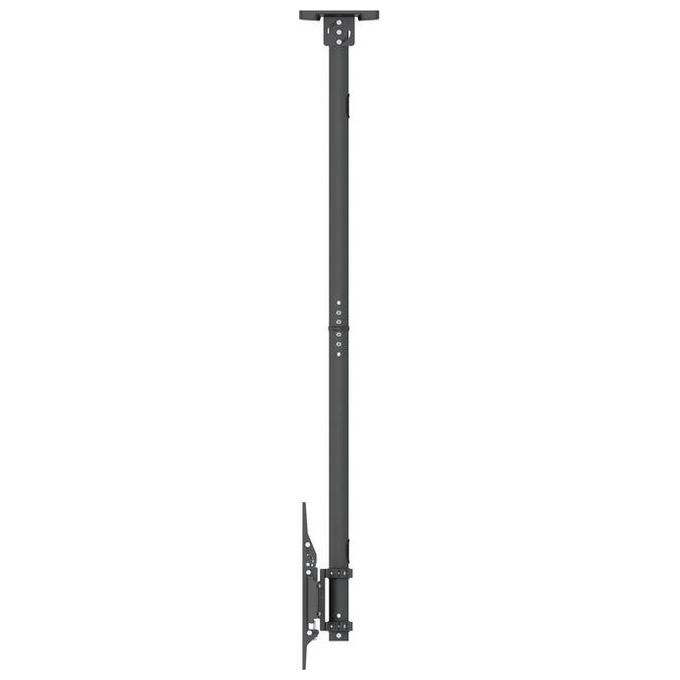 Multibrackets 8885 Pro Series M Ceiling Mount Pro MBC1U VESA 400 Supporto a Soffitto per Display Singolo con Gestione Cavi Integrata colore Nero