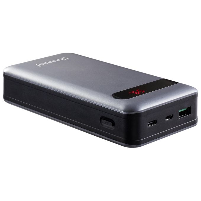 Intenso 7332354 PD20000 Power Bank 20000 mAh con Power Delivery e Quick Charge 3.0 USB-C e USB-A colore Antracite