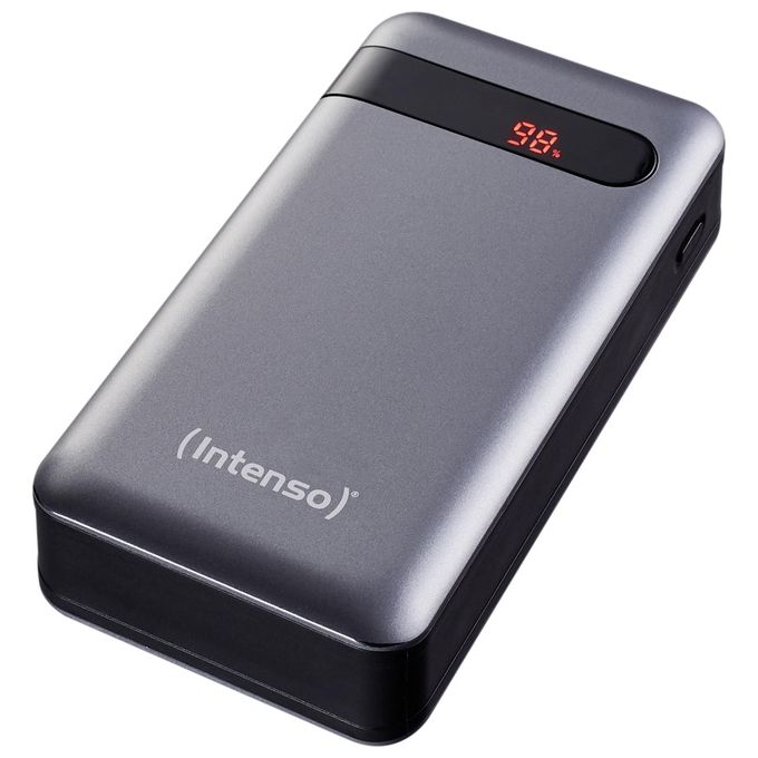 Intenso 7332354 PD20000 Power Bank 20000 mAh con Power Delivery e Quick Charge 3.0 USB-C e USB-A colore Antracite
