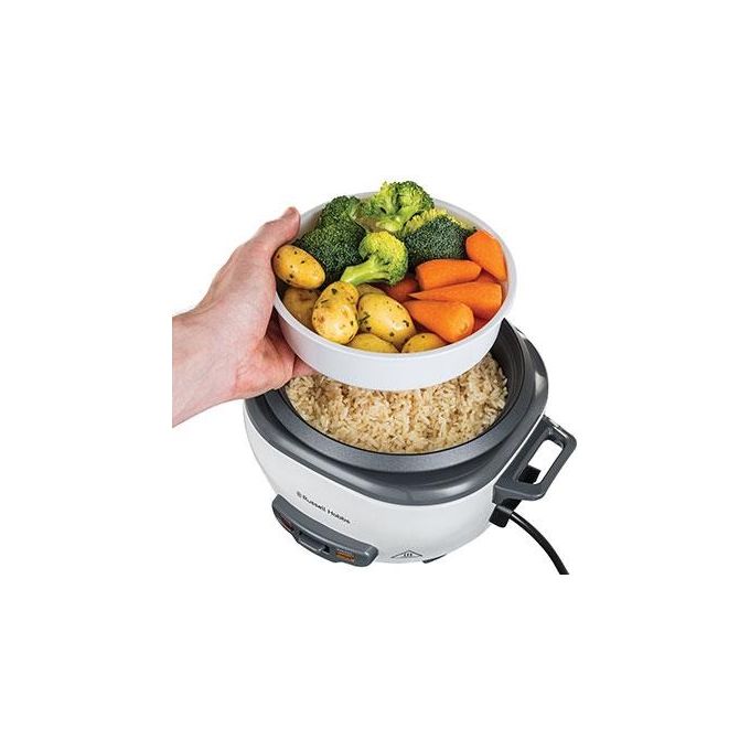 Russel Hobbs Cuociriso 300W 0,8 Litri Nero-Bianco