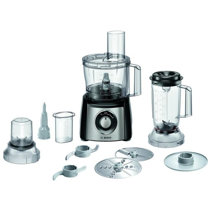 Bosch MCM3PM386 MultiTalent 3 Plus Robot Multifunzione 900 W 2,3 L colore Nero Argento