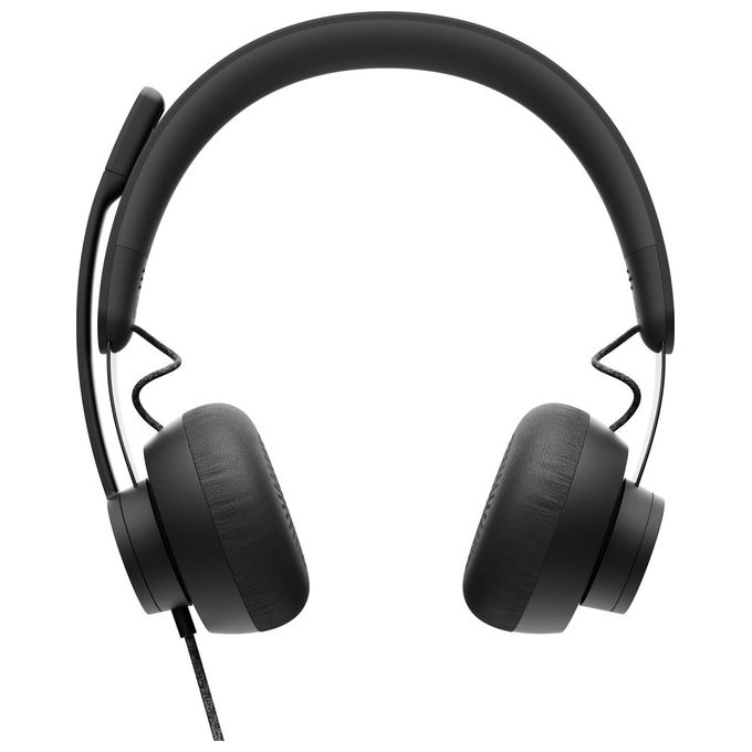 Logitech 981-000870 Zone Wired Auricolare Cablato USB-C Certificato Microsoft Teams con Adattatore e Controlli Integrati colore Grafite