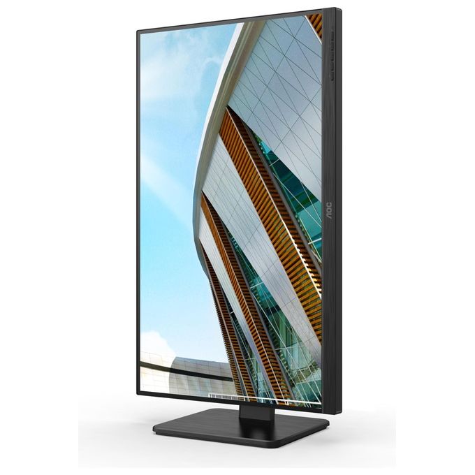 AOC 27P2Q Monitor PC 27'' IPS Full HD 1920x1080 4ms 100Hz AMD FreeSync Hub USB 3.2 colore Nero