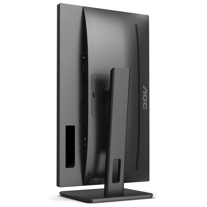 AOC Q24P2Q Monitor PC 23.8'' IPS QHD 2560x1440 75 Hz 4 ms AMD FreeSync Hub USB 3.2 colore Nero
