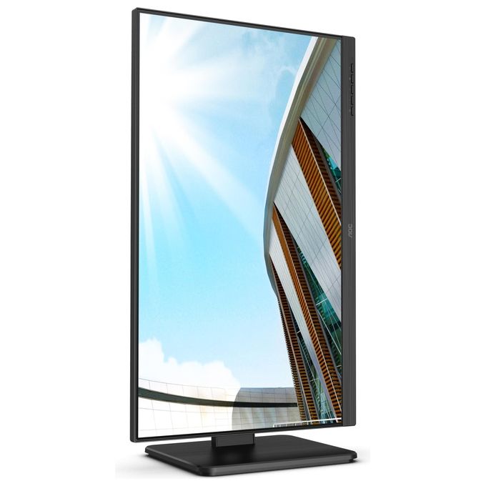 AOC Q24P2Q Monitor PC 23.8'' IPS QHD 2560x1440 75 Hz 4 ms AMD FreeSync Hub USB 3.2 colore Nero