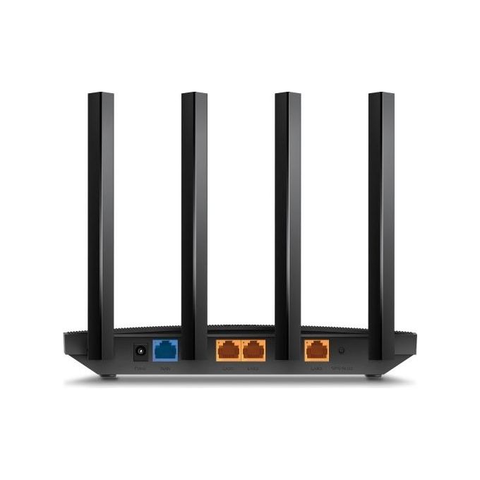 TP-Link ARCHER AX12 Router Wi-Fi 6 Dual-band 2.4 GHz 5 GHz AX1500 1501 Mbit-s 4 porte LAN Fast Ethernet colore Nero
