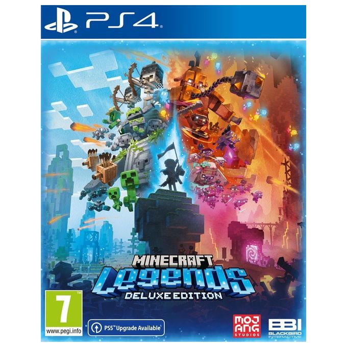 Mojang Minecraft Legends Deluxe Edition Videogioco PS4 Azione Multiplayer PEGI 7