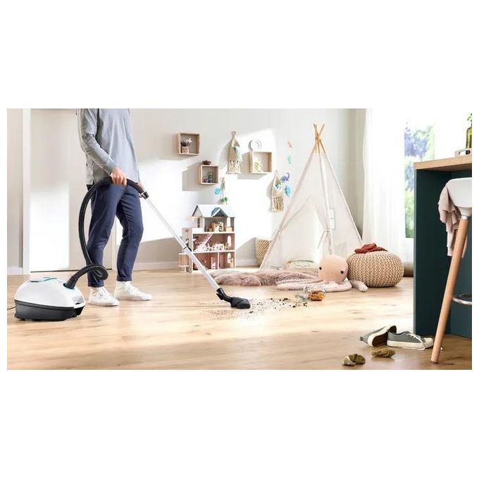Bosch BGB41HYG1H Serie 4 Aspirapolvere a Cilindro con Sacco HEPA 4 L 600 W 75 dB colore Bianco