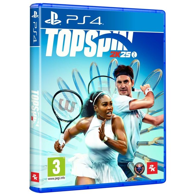 2k topspin 2k25 videogioco tennis per playstation 4 ps4 multiplayer pegi 3