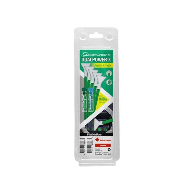 VisibleDust 17741756 DUALPOWER-X Kit di Pulizia per Sensore Sensor Clean 1,15 ml VDust Plus 1,15 ml colore Verde