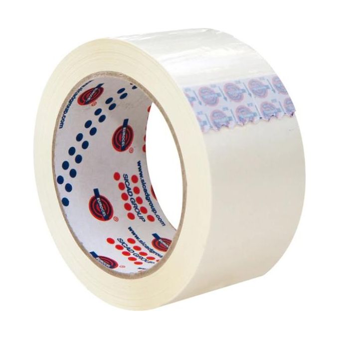 Eurocel Confezione 6 Nastro Imballo Pvc330 Bianco