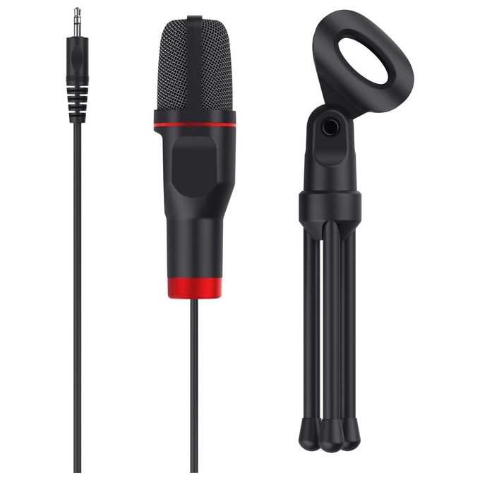 Trust Gaming GXT 212 Mico Microfono Usb PC Nero