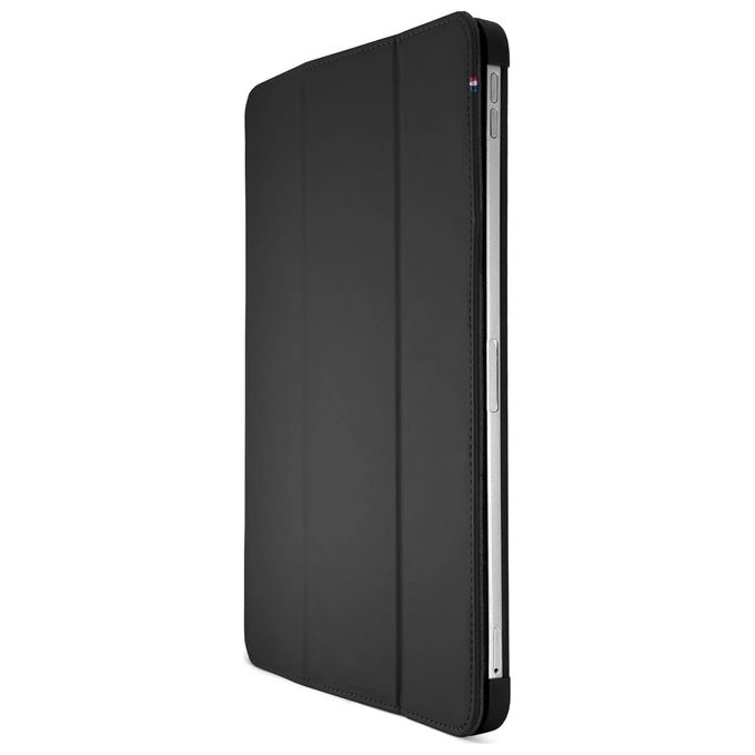 DECODED D23IPAP11SCS1CL Silicone Slim Cover per iPad Pro 11'' e iPad Air 10,9'' Supporto Regolabile Chiusura Magnetica colore Nero