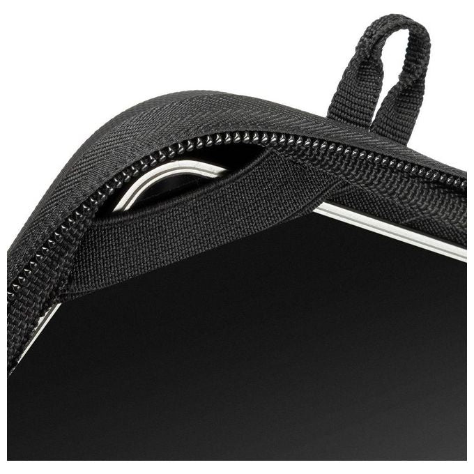 Rivacase 5130 Custodia Rigida Antishock per MacBook Air 15 e Laptop 14'' Idrorepellente Tracolla Rimovibile colore Nero