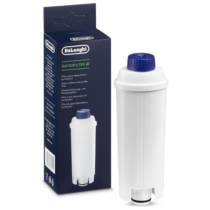 De'Longhi DLSC002 - Filtro Acqua Purificatore e Addolcitore - Compatibile con Macchine da Caffe' ECAM, ETAM, ESAM, Magnifica, Eletta, Dinamica, BCO