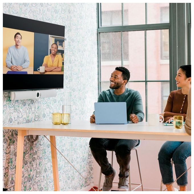 Owl Labs FRS100-2000 Owl Bar Sistema di Videoconferenza Barra 4K 48 MP con Microfoni Omnidirezionali e Altoparlante Integrato Certificato per Microsoft Teams colore Grigio