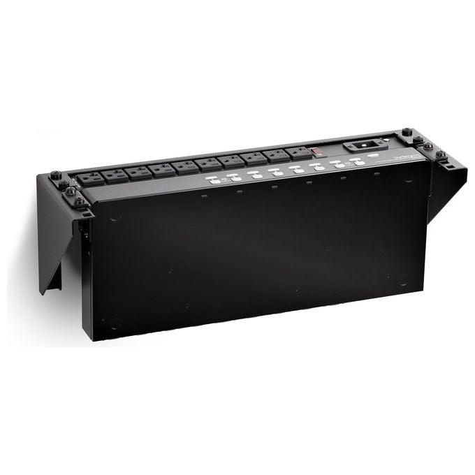 StarTech Staffa rack in acciaio 3U per montaggio attrezzature su parete verticale da 48 cm ca.