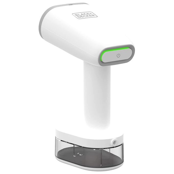 Black and Decker BXGS1600E Ferro da Stiro Verticale a Vapore 1600 W Piastra in Ceramica 0,25 L colore Bianco