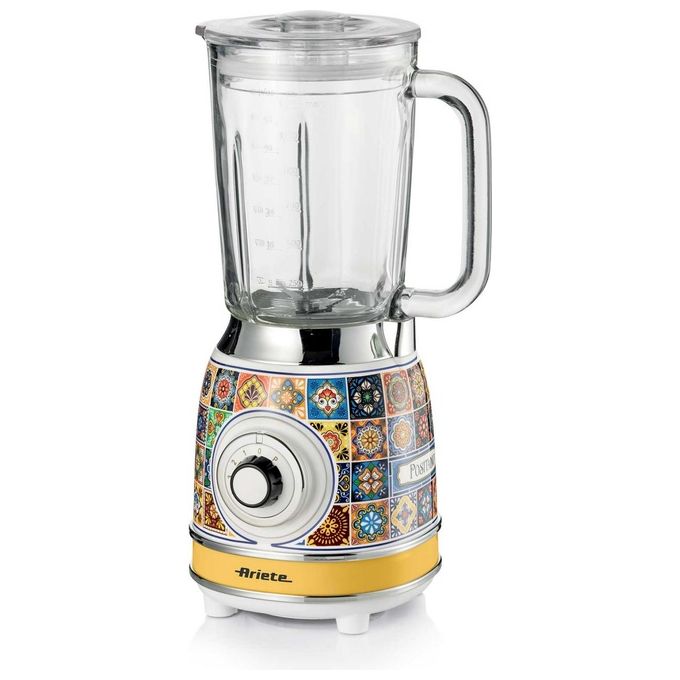 Ariete 583-0P Positano Frullatore Elettrico 1.5 L 1000 W 4 Velocita' Pulse Lame Acciaio Inox Tritaghiaccio colore Giallo