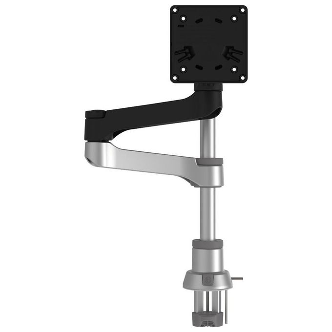 R Go Tools RGOVLZE4EASI R-Go Zepher 4 C2 Braccio Singolo per Monitor Regolabile 0 8 Kg VESA 75x75 100x100 mm Alluminio colore Nero Argento