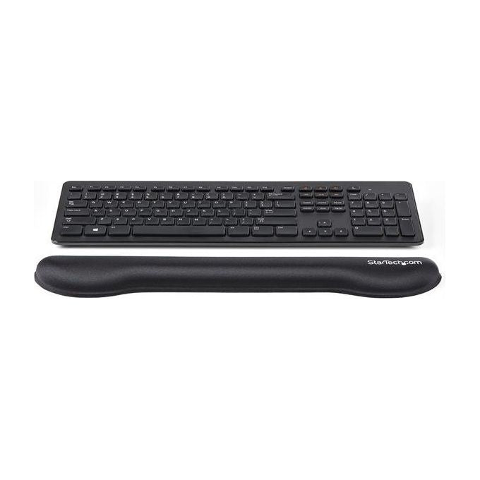 Startech.com Poggiapolsi in Gel Per Tastiera Ergonomico Nero