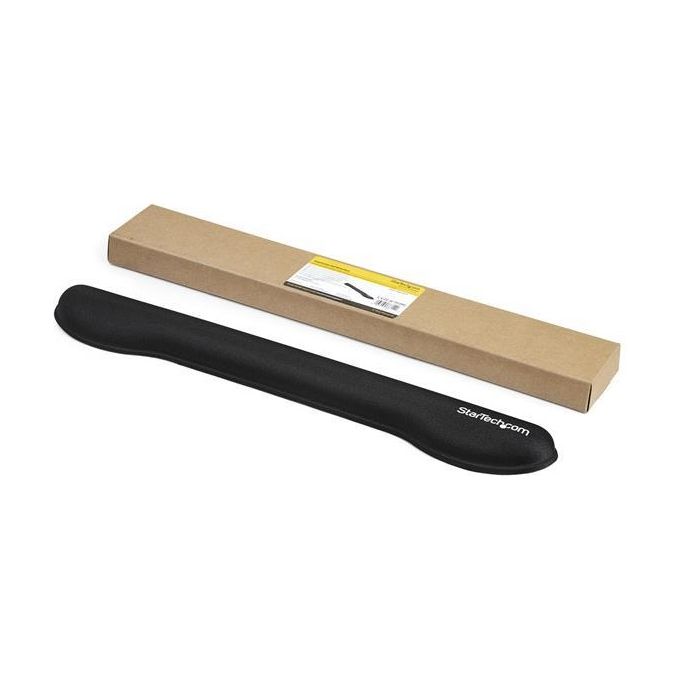Startech.com Poggiapolsi in Gel Per Tastiera Ergonomico Nero