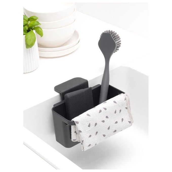 Brabantia Organizer per Lavandino Grigio Scuro