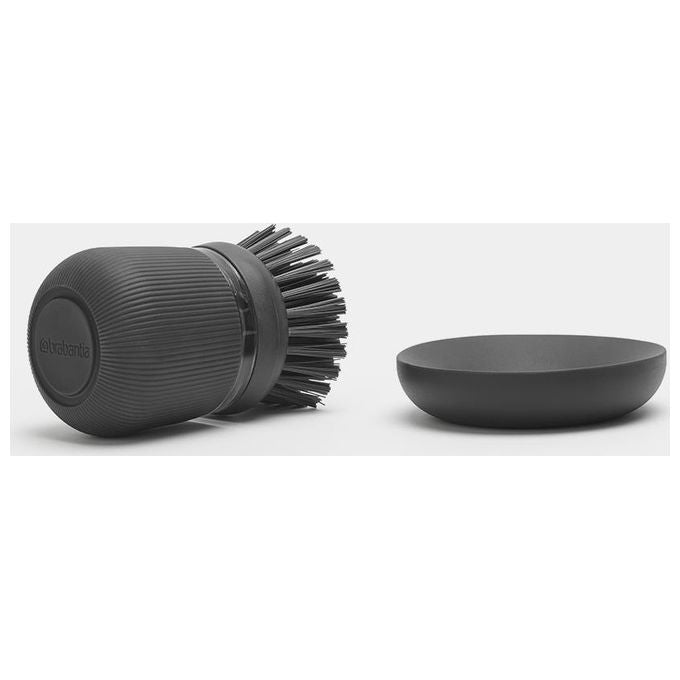 Brabantia Spazzola Dosatrice per Sapone Grigio Scuro