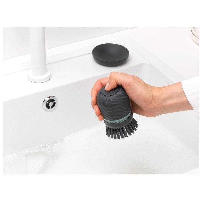 Brabantia Spazzola Dosatrice per Sapone Grigio Scuro