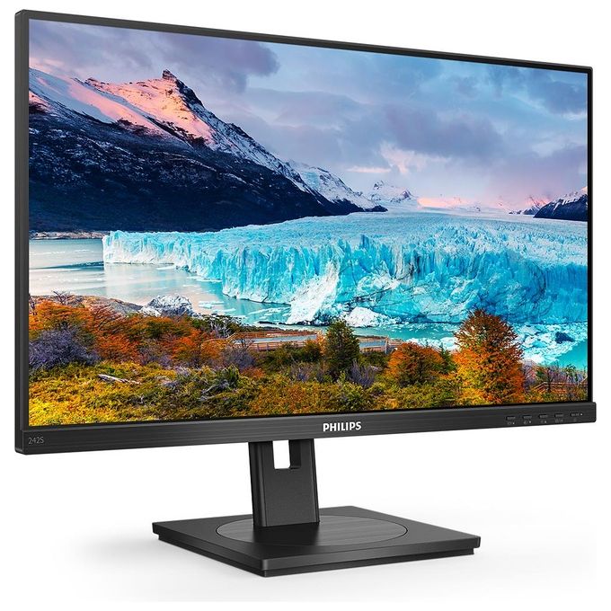 Philips Monitor 23.8'' LED IPS 242S1AE - 00 1920 x1080 FHD Tempo di risposta 4 ms